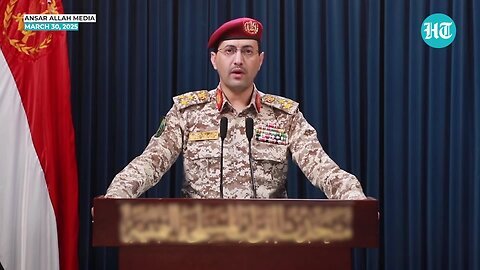 Houthi Spox's 1st Video After Zulfiqar Strikes Israel’s Ben Gurion; Harry S. Truman Under Attack