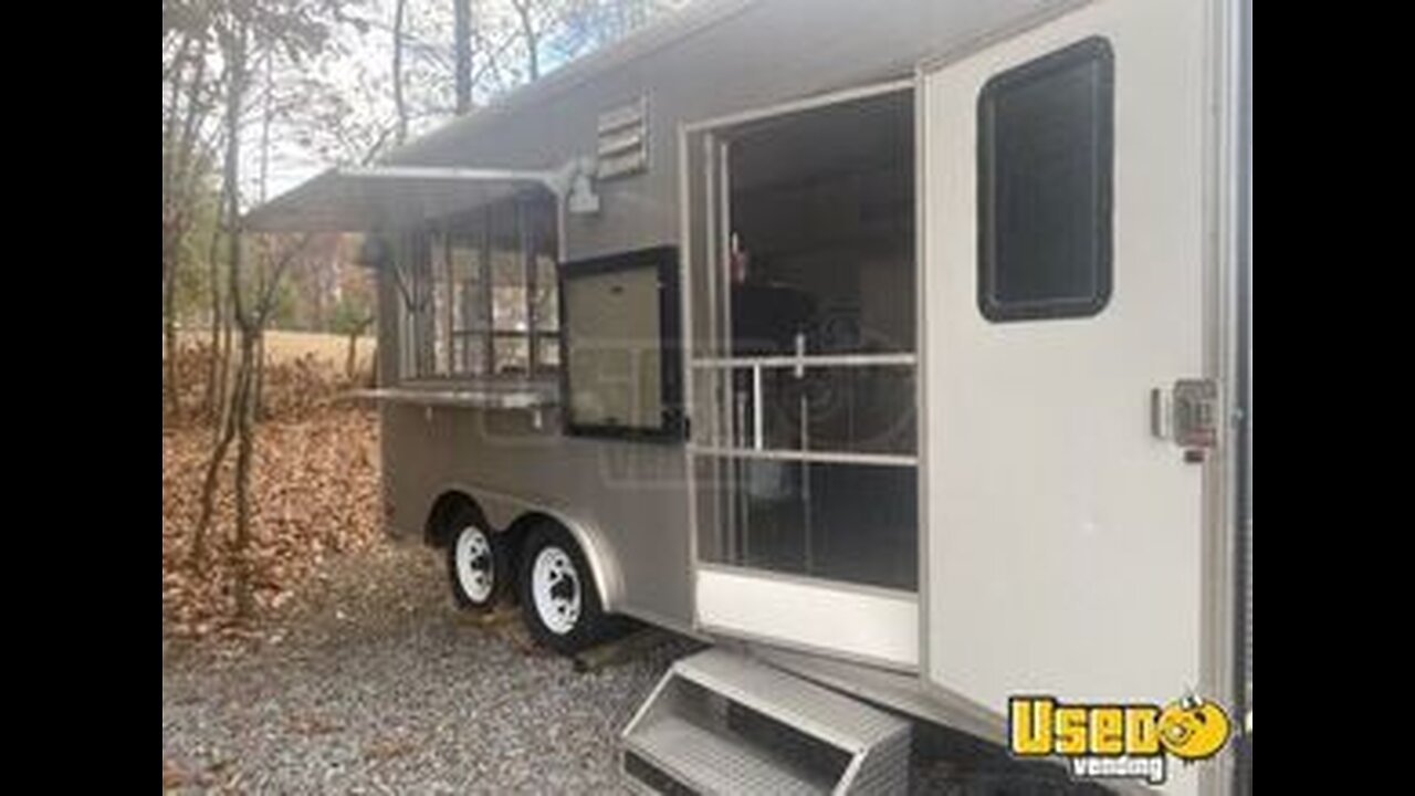 2012 - 8.6' x 16' Food Concession Trailer with 2014 Kitchen Build-Out for Sale in Virginia!