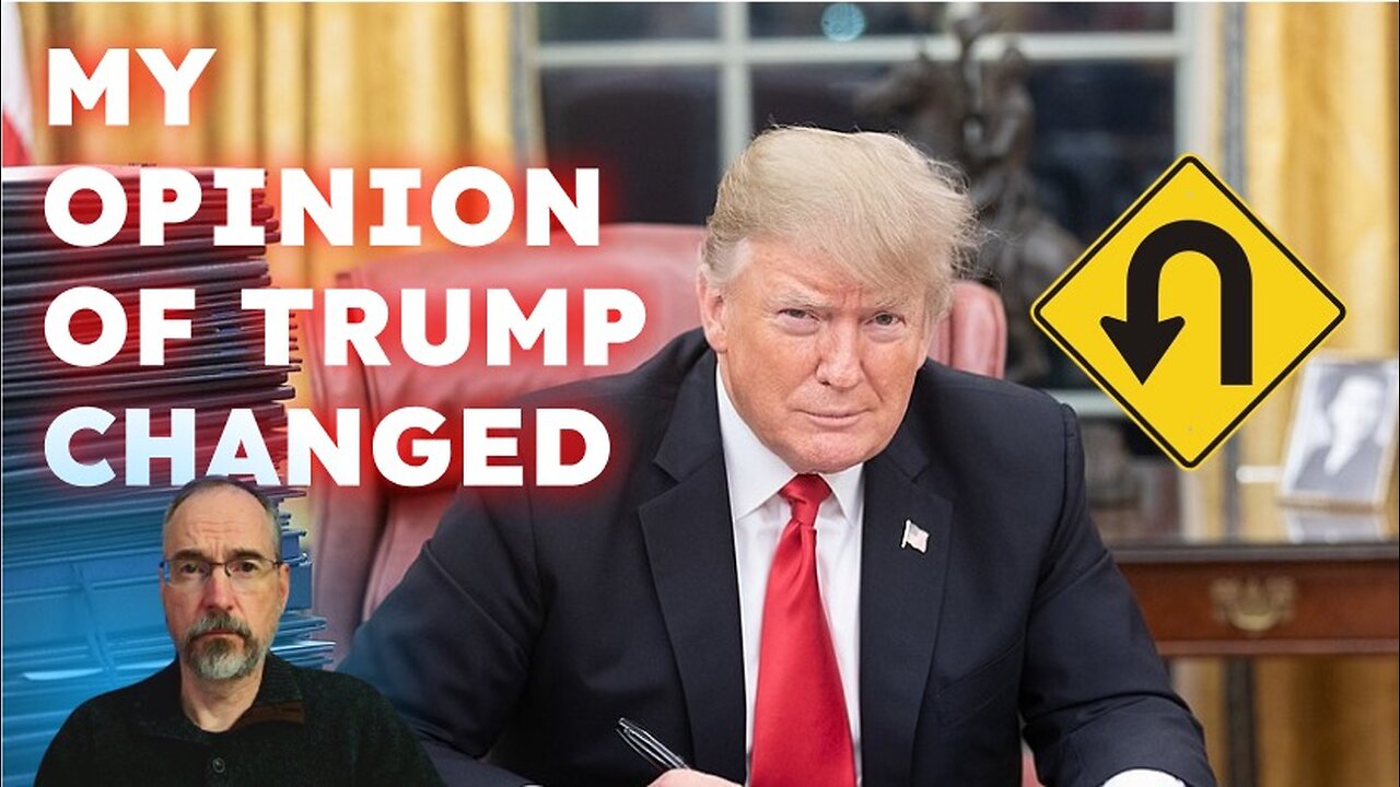 I Misjudged Trump! This Changes Everything!