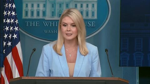 🇺🇸 LATEST: Press Sec. Leavitt says Trump