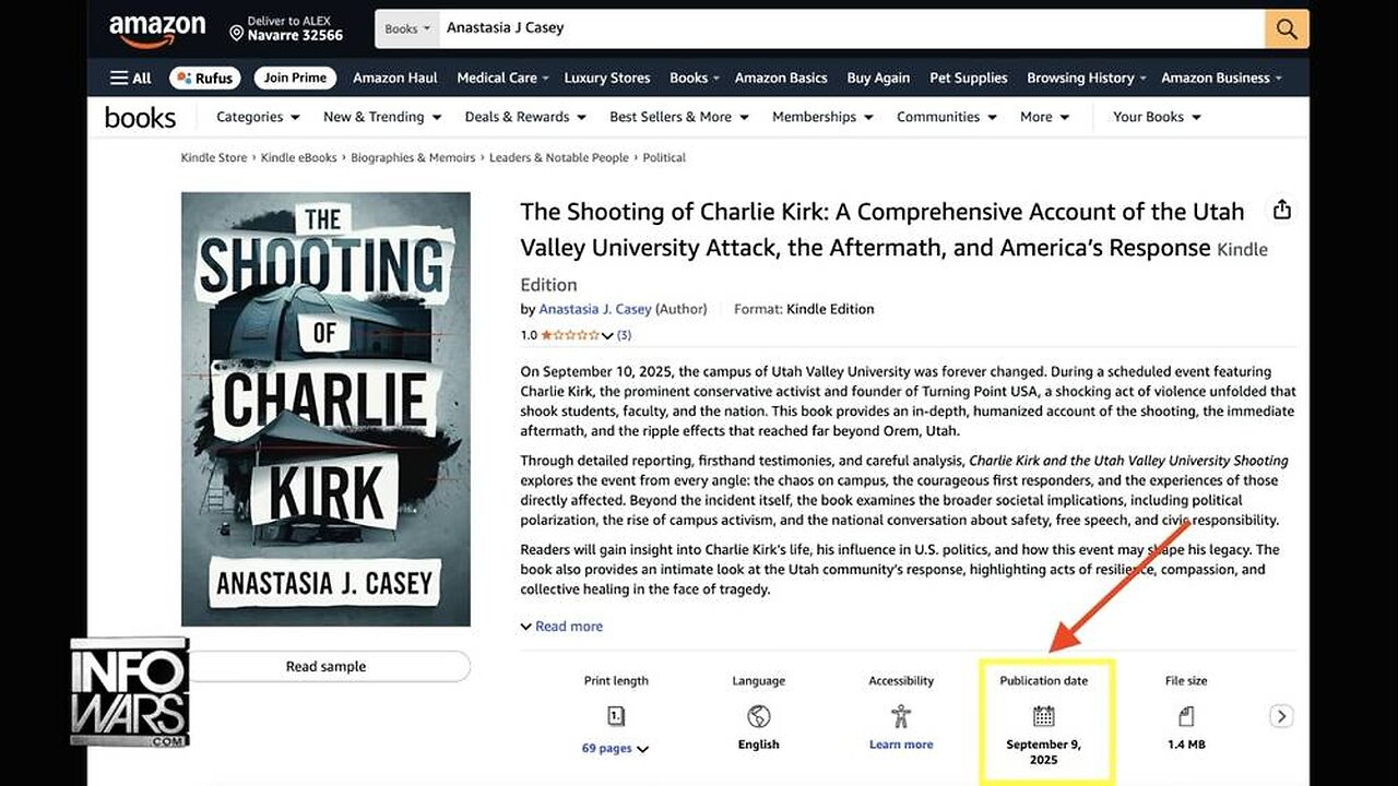 BREAKING INTEL: NYT & LA Times Reported Charlie Kirk Being Shot On Sept. 9th-