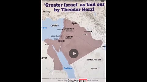 Groß Israel. Die Wahrheit ist klar, aber die Verschwörung ist groß... The truth is clear,...