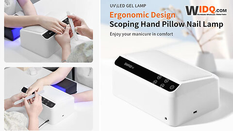 💅 Salon-Quality Nails at Home! 🌟 2-In-1 Professional UV LED Nail Lamp