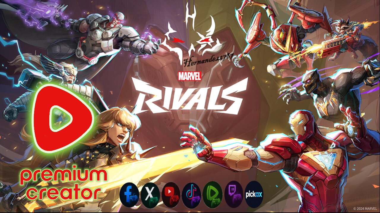 Getting Ready for Tonight Cookout with @CHiLi XDD- #1st Time Playing - #1st Marvel Rival Stream