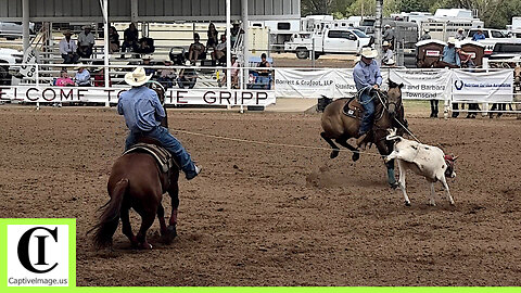 12.5 Team Roping 1st Go Part 2 - 2024 Spicer Gripp Memorial Roping
