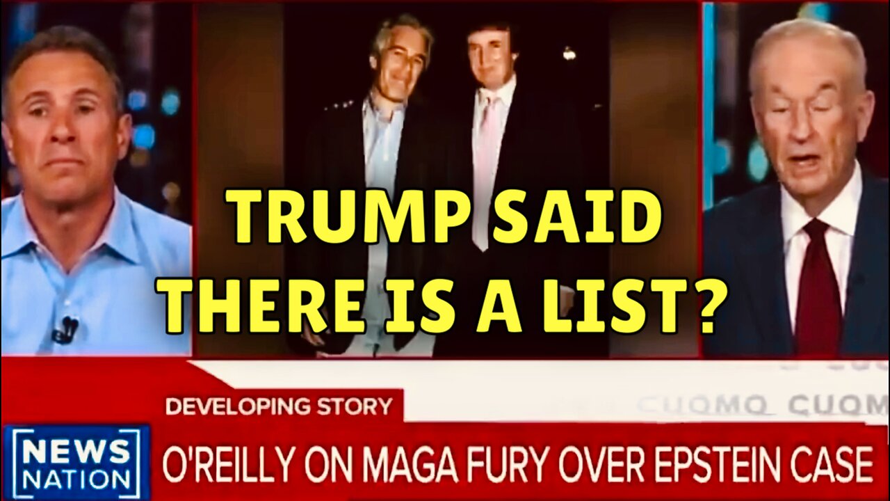 Bill O’Reilly says Trump said there IS a LIST, and this is why he won’t release it! 🤔