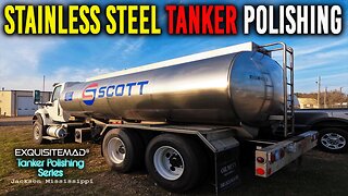 Industrial Stainless Steel Tanker Polishing | 2B & Bright Annealed (BA) Finish Case Study