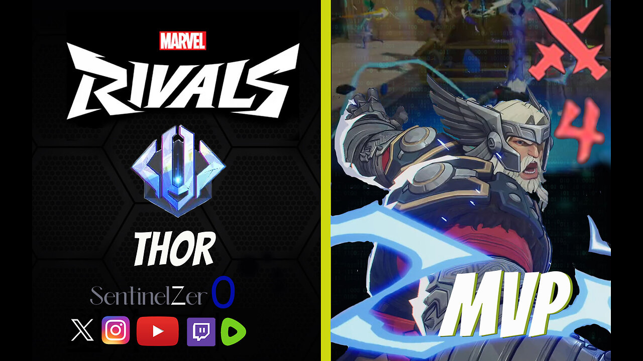 [DIAMOND] - S1 - Thor 1st MVP [2 Medals]