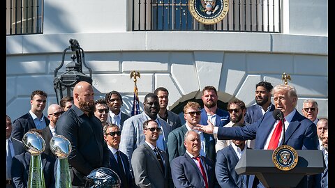 President Trump Participates in a Visit of the 2025 Super Bowl Champions - The Philadelphia Eagles