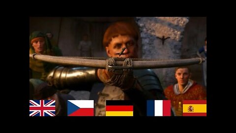 The final scene from Kingdom Come: Deliverance II featuring Jan Žižka –now in 5 different languages!