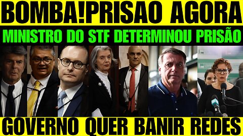 🔥🚨 BOMBA! MORAES DETERMINA PRISÃO A ZAMBELLI! DESEJO DO STF E GOVERNO É BANIR REDES SOCIAIS!