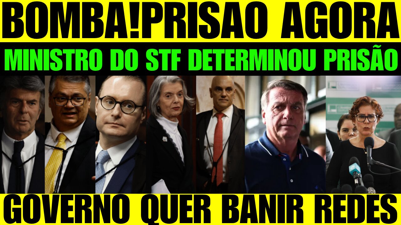 🔥🚨 BOMBA! MORAES DETERMINA PRISÃO A ZAMBELLI! DESEJO DO STF E GOVERNO É BANIR REDES SOCIAIS!