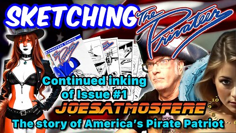 Sketching The Privateer: Amateur Comic Art Live, Episode 154! Atmosfere Comics Arrives on Kindle!