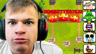 Clash Royale, but my viewers troll me...