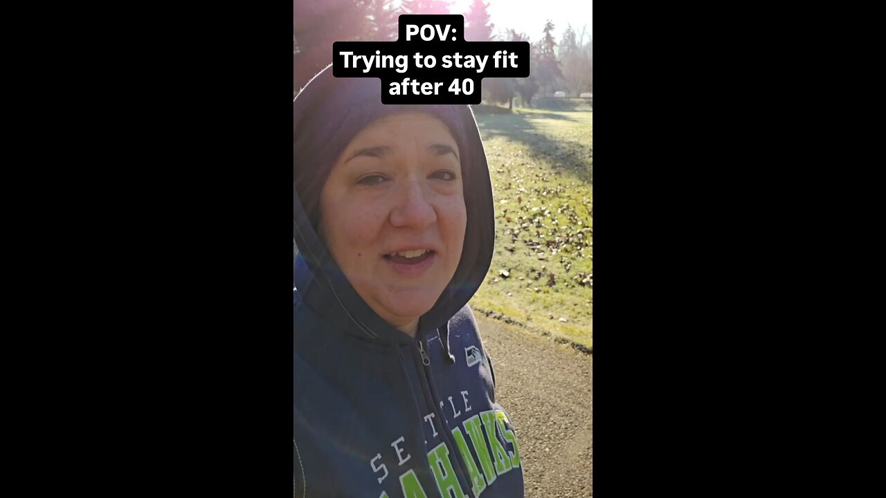 POV: Trying to stay fit over 40 😆