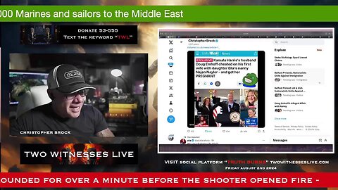 Breaking News - Iran Silent as 4 Carrier Groups Deploy; Wildfires Rage!