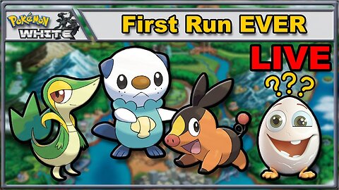 LIVE playing Pokémon White