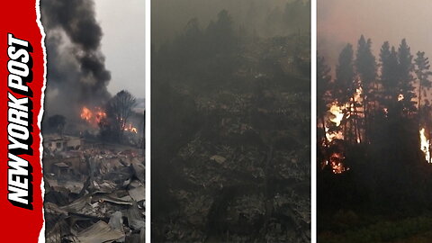 Forest fires ravage part of Chile killing at least 16 People