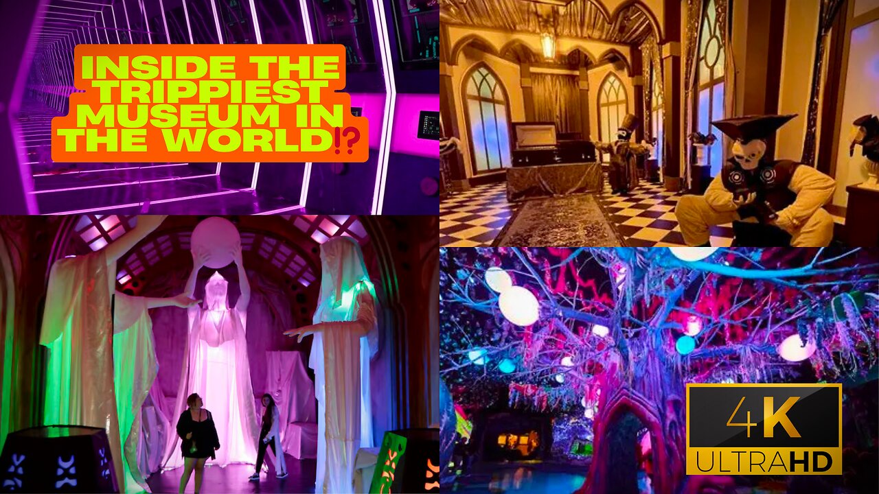 Trippiest museum in the world⁉️ Otherworld Philly (DJI Osmo Pocket 3 - 4k 60fps)