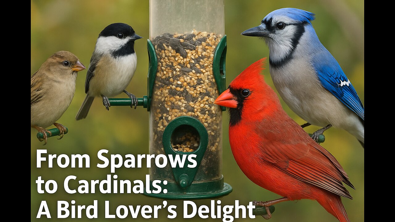 “From Sparrows to Cardinals: A Bird Lover’s Delight”