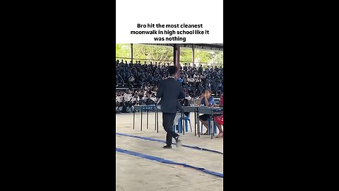 Smoothest Moonwalk🕺🔥