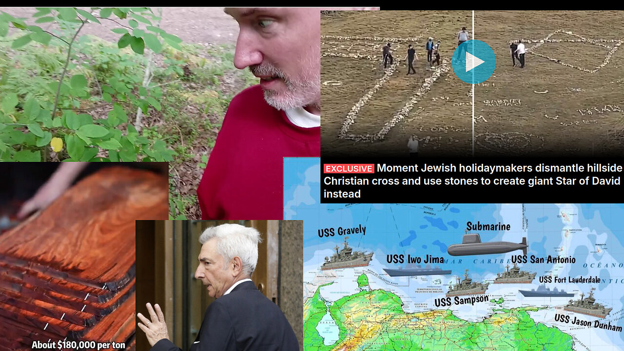 Putin and jews. Venezuela and The Fed. Censored content. Sting operations. Parasite cancer. Wood