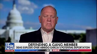 Tom Homan: Abrego Garcia Is Going to Be Deported, His Family Can Go with Him