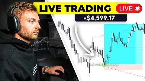 LIVE TRADING CRYPTO - How To Profit $4,599 Risking $500 100x Strategy part 1