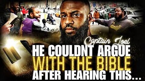 HE COULDN’T ARGUE WITH THE BIBLE AFTER HEARING THIS‼️ #VIRAL #TRENDING #REACTION