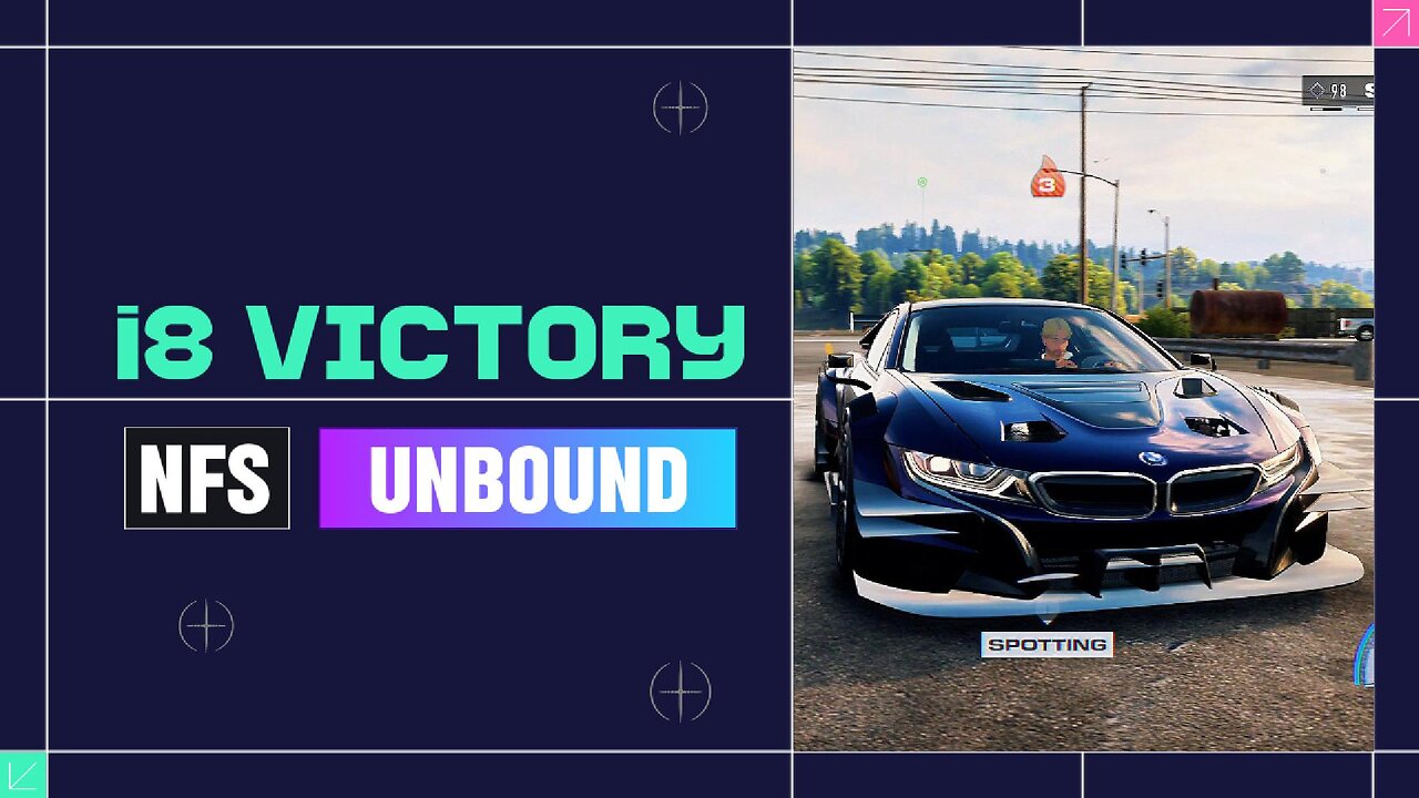 BMW i8 Coupe Dominates 'The Scenic Route' | NFS Unbound Online Sprint Victory!