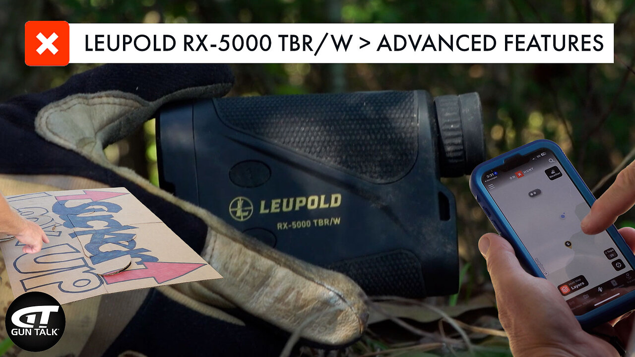 Using the Pinning Feature on the Leupold RX-5000 TBR/W