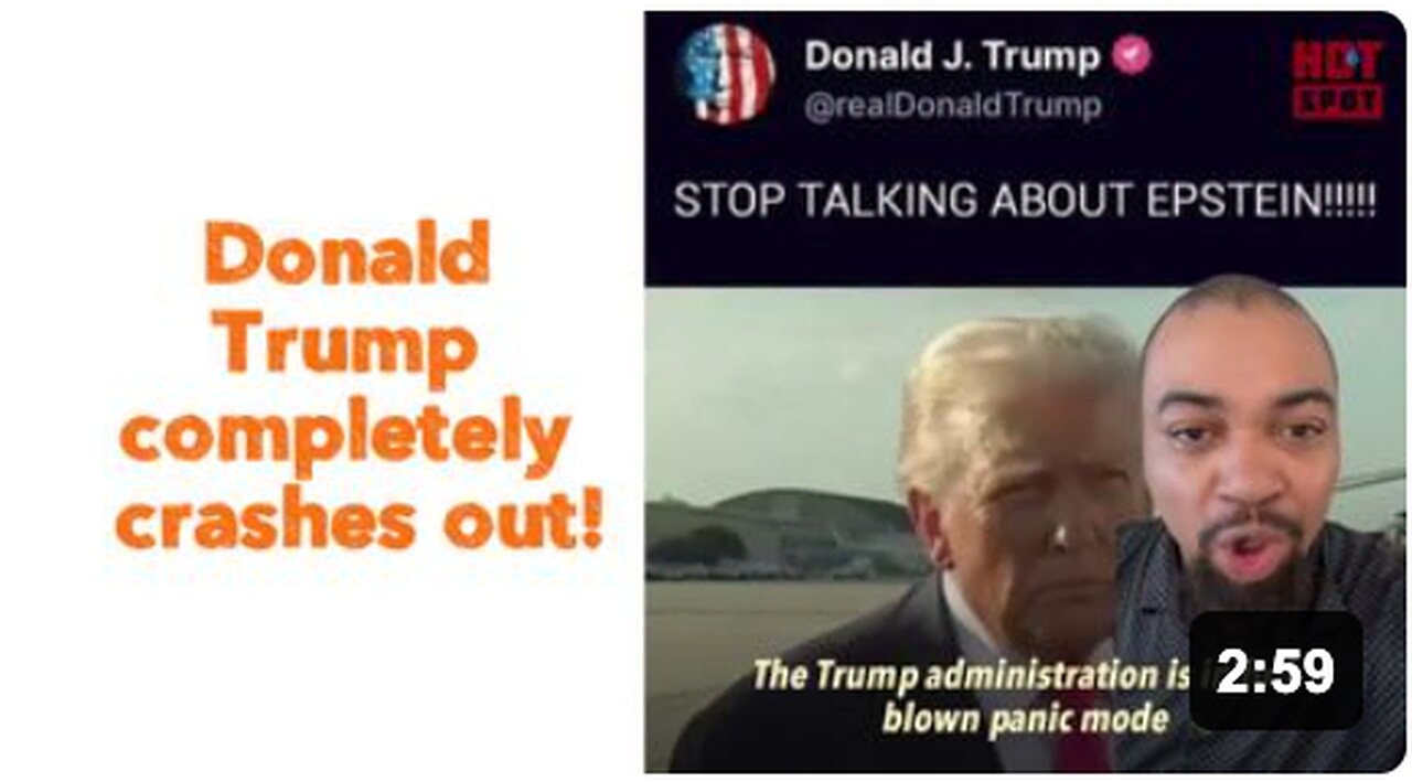 Donald Trump completely crashes out!