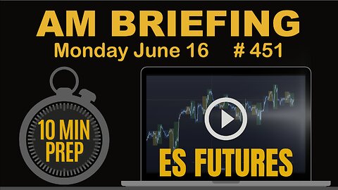 Mon ES MES Technical Analysis, Tips, Key Levels, Trading Room, & Scalping System 06/16/2025