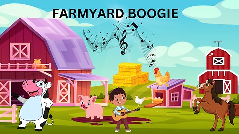 Farmyard Boogie | Viral Nursery Rhyme | Kiddies Song