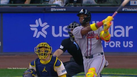 Ronald Acuña Jr. descargó 5° jonrón