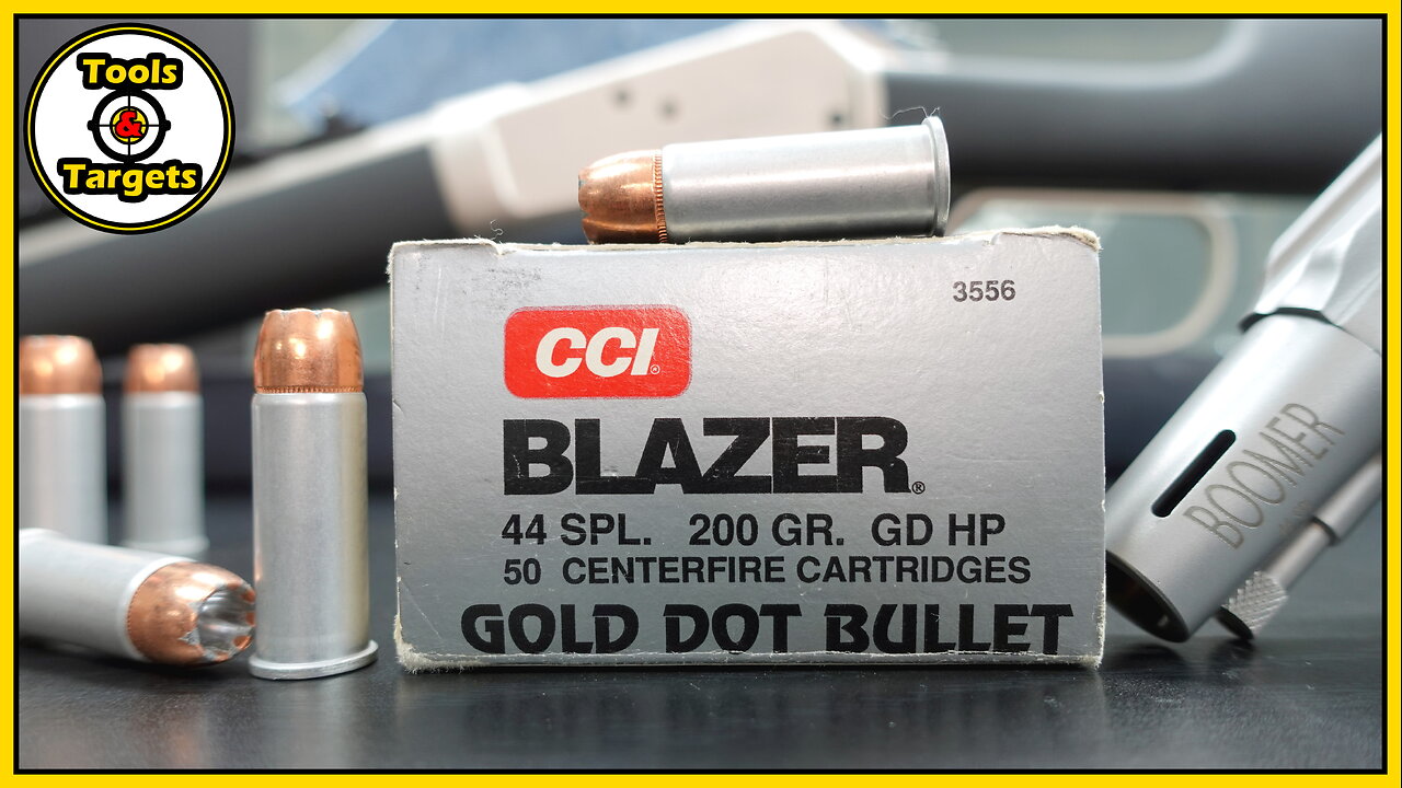 The Long & Short of It...Alaskan VS Boomer! CCI Blazer Gold Dot 44 Special Ballistic Gel AMMO Test!