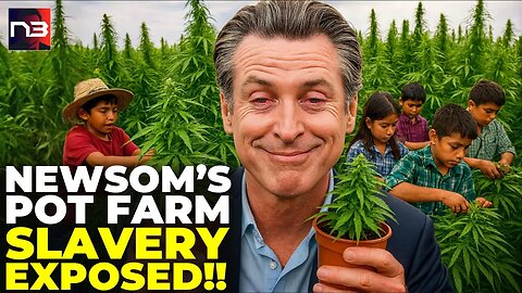 Alert: Newsom's DONOR Caught Using CHILD SLAVES on Marijuana Farm - 10 Kids RESCUED!