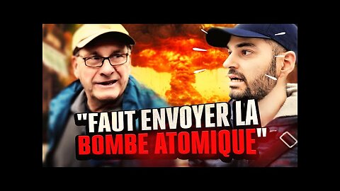 ISRAËL-PALESTINE : sondage de rue (DANS UN VILLAGE DE FRANCE) | Vincent Lapierre [Flokossama]