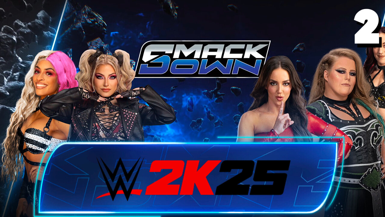 WWE 2K25 Smackdown May 9th 2025 - Match 2: WHAT a TEAM-UP!