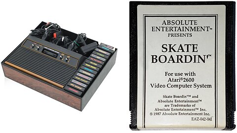 Atari 2600 - Skate Boardin