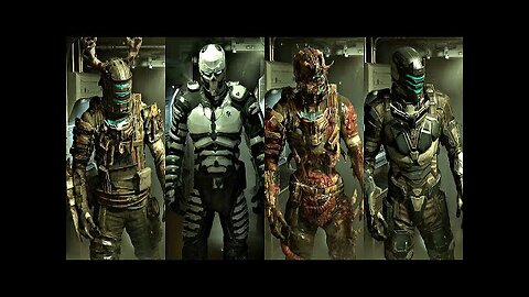 Dead Space Remake - All Costumes Showcase (4K 60FPS)