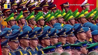Chinese troops take part in Russian Victory Day parade