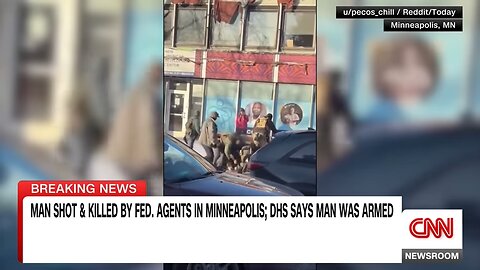 Man shot and killed by federal agents in Minneapolis