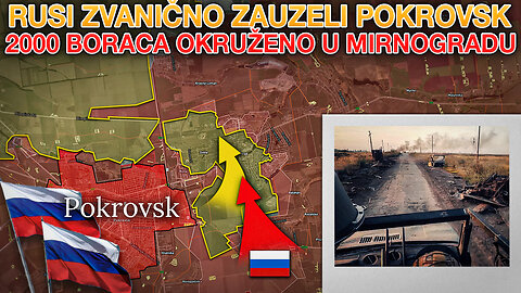 Rusi Zauzeli Pokrovsk i Volčansk⚔2000 Boraca Okruženo u Mirnogradu⚔Proboj u Guljaj Polje.02.12.2025.