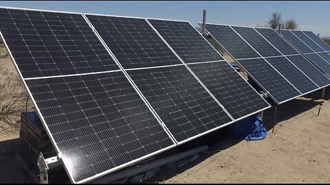 Desert Living: Water Tanks, Solar Racks, and Earthbags!