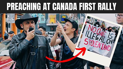 CANADA FIRST RALLY FROM A PREACHER'S EYE VIEW (RAW)