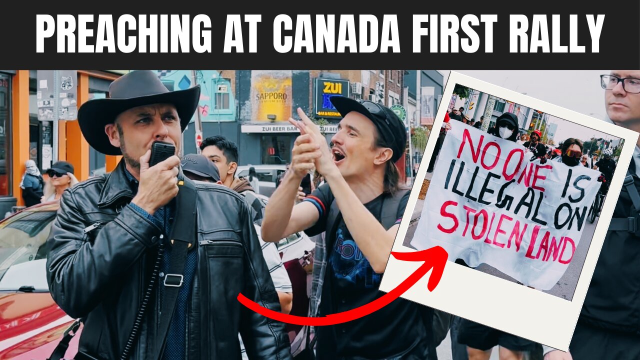 CANADA FIRST RALLY FROM A PREACHER'S EYE VIEW (RAW)
