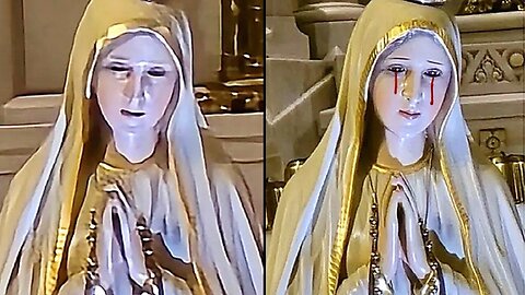 Hundreds of Virgin Mary Statues Have Suddenly Been Filmed Crying