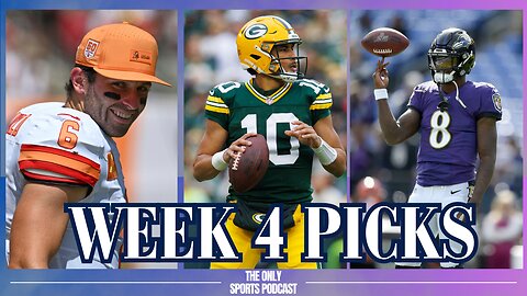 NFL Week 4 Predictions & Preview | Can the Ravens Bounce Back Against the Chiefs?