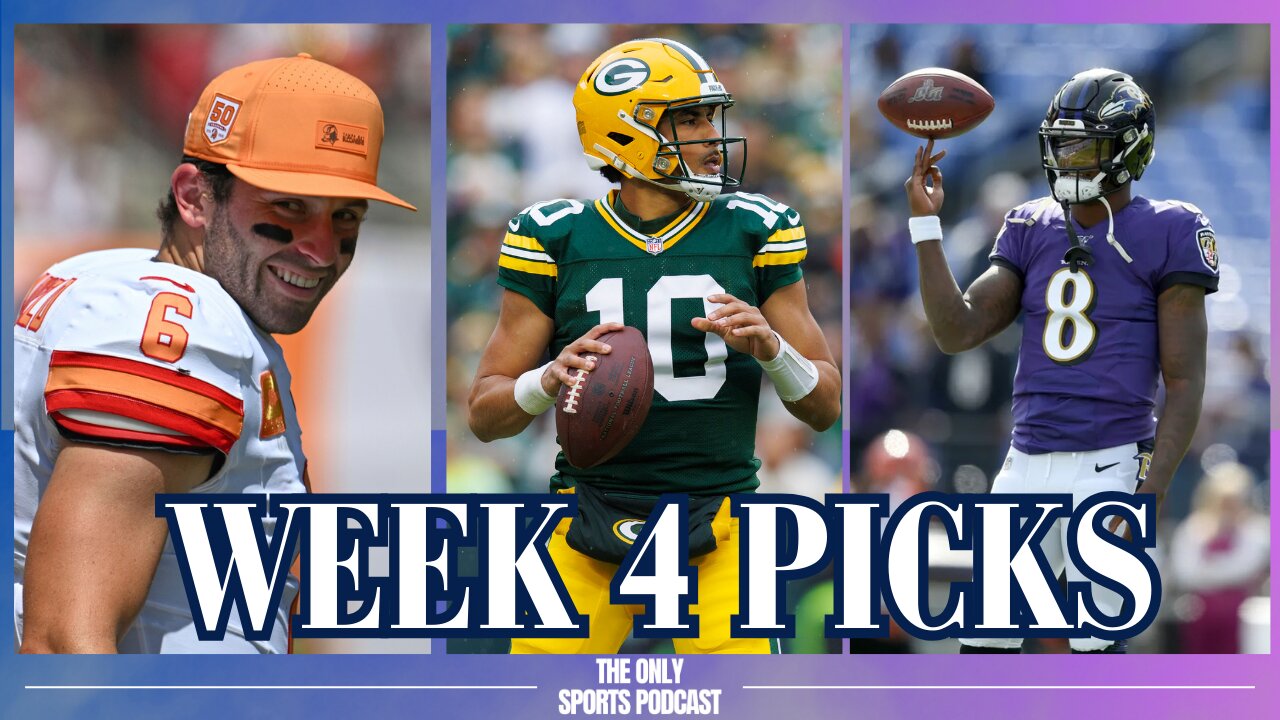 NFL Week 4 Predictions & Preview | Can the Ravens Bounce Back Against the Chiefs?